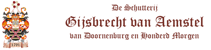 De Schutterij Gijsbrecht van Aemstel van Doornenburg en Honderd Morgen logo